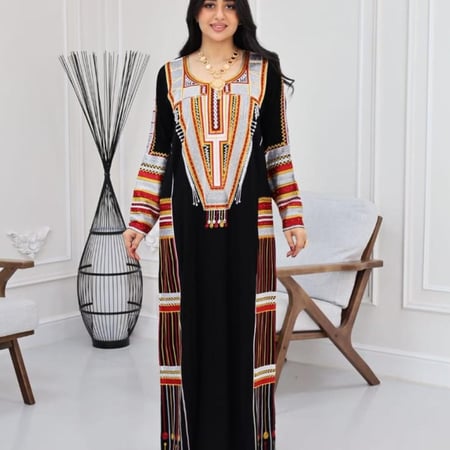 ثوب جنوبي مخمل5