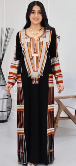 ثوب جنوبي مخمل5