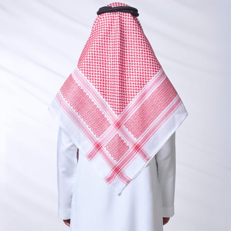 شماغ لكجري شلش - غامق