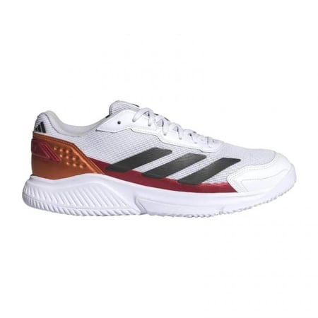 Adidas Courtquick White Red Copper Padel Shoes