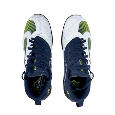 Bullpadel Hack Hybrid Fly 22 White Padel Shoes