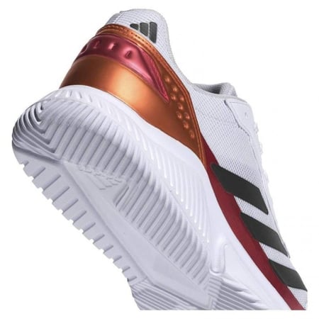 Adidas Courtquick White Red Copper Padel Shoes