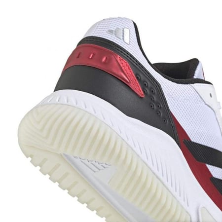 Adidas Courtquick Padel Shoes White Black Red