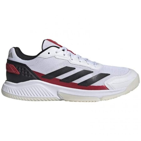 Adidas Courtquick Padel Shoes White Black Red