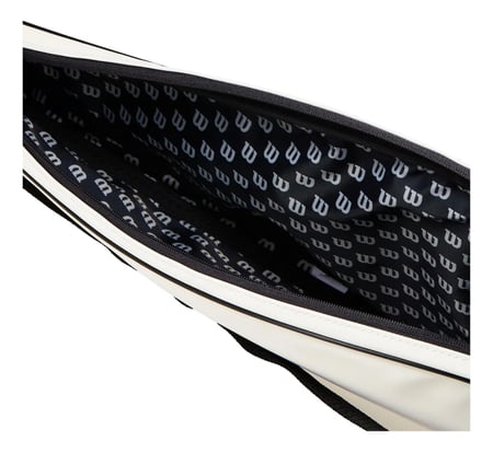 Wilson Premium Padel Racket Cover Case White