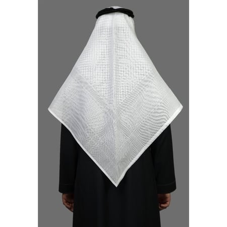 شماغ البسام البصمة البيضاء انجليزي