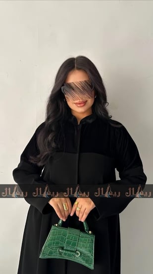 عباية قماش واقف