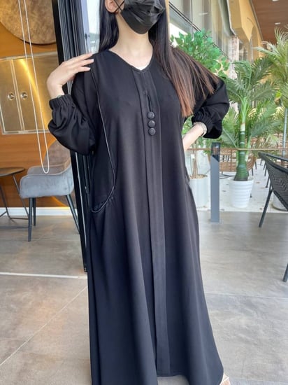 عباية نص كلوش