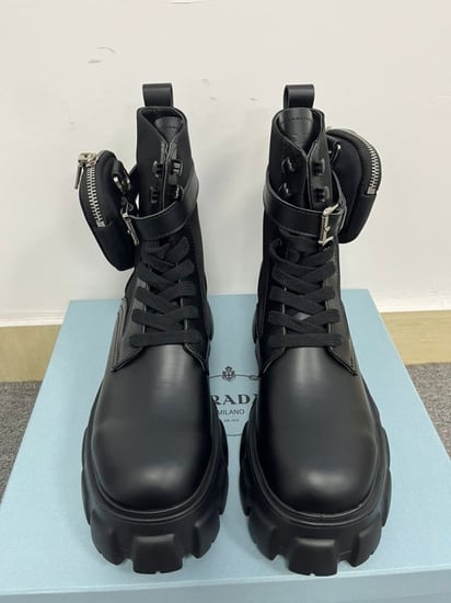 Prada boots with box