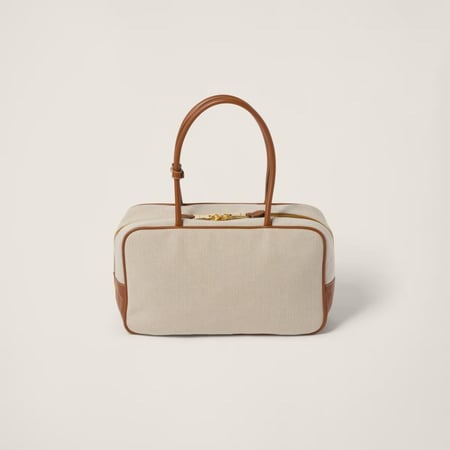 حقيبةميوميو - Canvas top-handle bag
