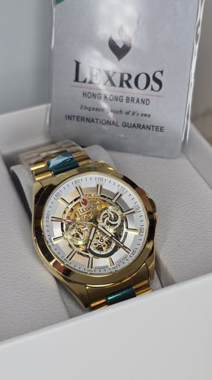 ساعة LEXROS 1047 الفاخرة بحركة اتوماتيكية