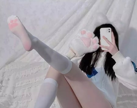 جورب القطة | Anime Cosplay