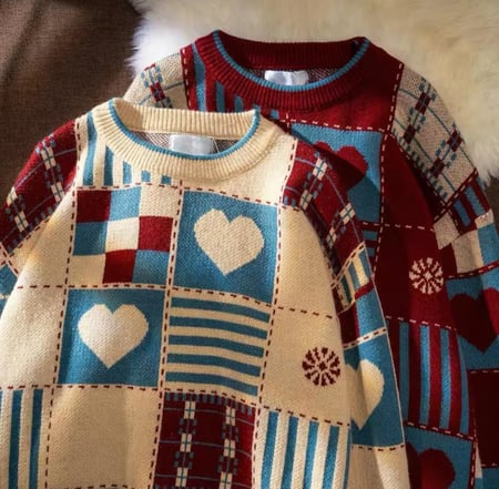 سويتر القلوب | Sweater