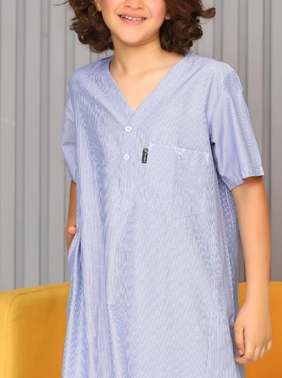 ثوب ولادي قرنفل 20 ( قطن 65% )