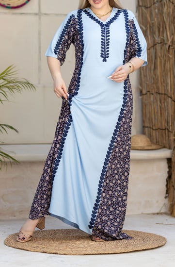 فستان نسائي نسمة 27 (قطن65%)