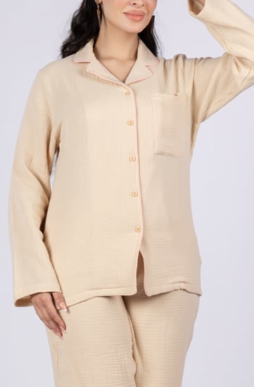 بيجاما نسائية روز 2 (قطن 100%)