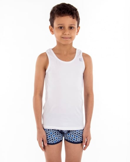 فنيله ستريتش علاقي اطفال ابيض