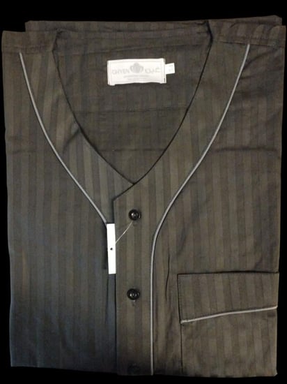 ثوب رجالي صيقي قطن 100% قطن  - غين