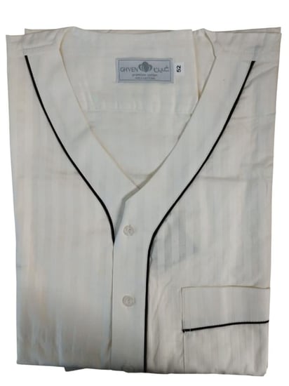 ثوب رجالي صيقي قطن 100% قطن  - غين