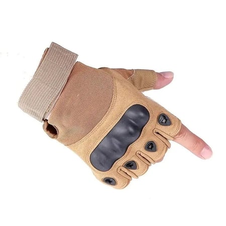 قفازات  ( قلفز ) تيكتكال مناسبة للرياضات الخارجية بني بيج