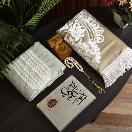توزيعات رمضان طقم متكامل تصميم بالاسم حسب الطلب