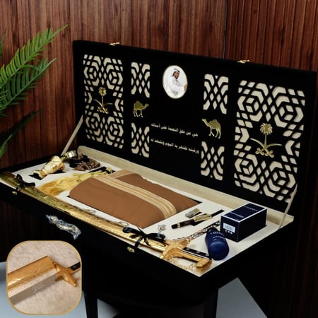 بوكسات ملكية فخمة بمجموعة إكسسوارات رجالية راقية