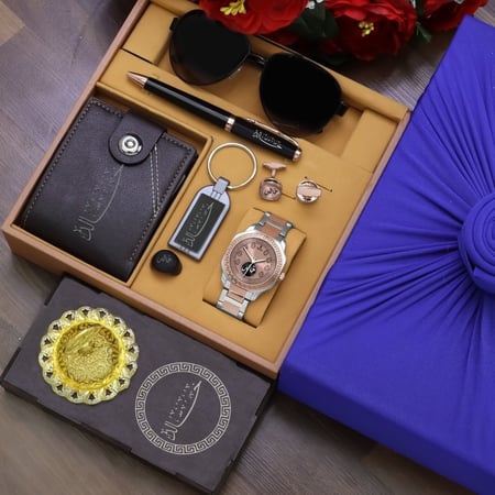 أطقم ساعات رجالية فخمة و متكاملة بتصميم خاص حسب الطلب