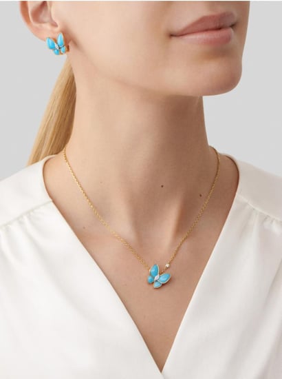 Van Cleef Butterfly Necklace  قلادة فان كليف باترفلاي فراشة