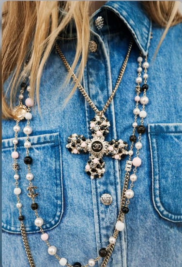 CHANEL  FALL WINTER 2026 denim light pants and blouse