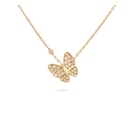 Van Cleef Butterfly Necklace قلادة فان كليف باترفلاي فراشة