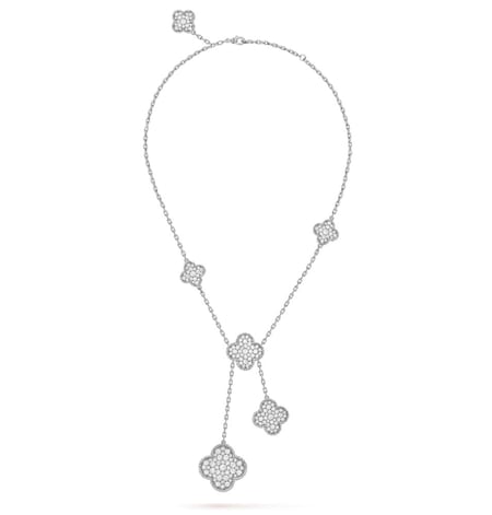Van Cleef Magic Alhambra necklace 6 motif Dimensions