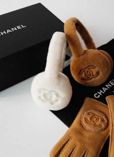 2024 CHANEL COCO NEIGE WHITE EARMUFFS