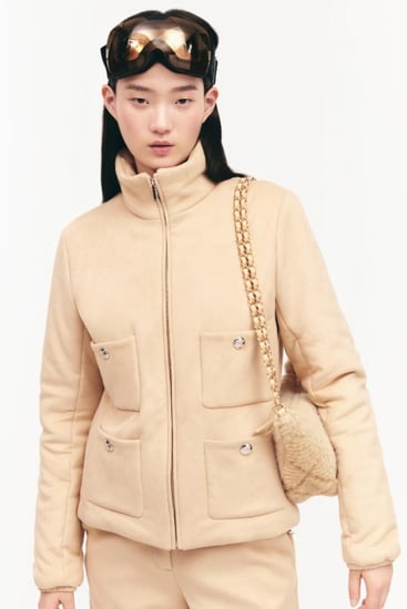 CHANEL BEIGE BLOOUSON 2024 بلوزون شانيل جاكيت بيج