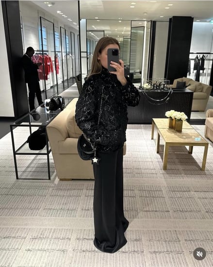 2025 جاكيت شانيل فرو مخرم ترتر كوكو نيج