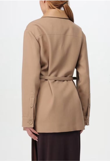 jacket FENDI with belt 2025 جاكيت فيندي راقي بحزام