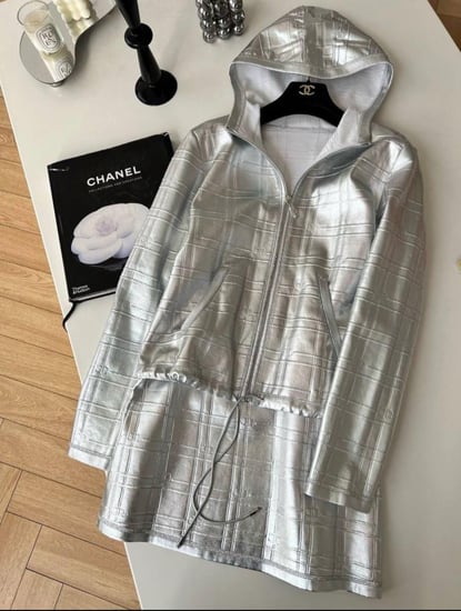 CHANEL CRUISE SILVER BLOUSON 2025 بلوزون شانيل جاكيت كروز  فضي
