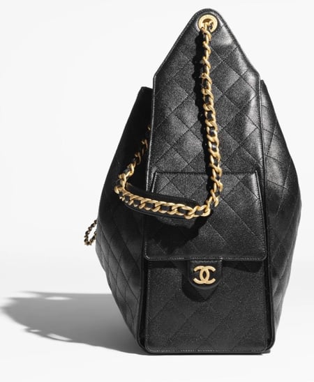 THE CHANEL 25 HANDBAG CHANEL 25 حقيبة يد شانيل شنطة جلد أسود 2025