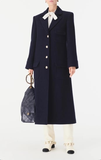 CHANEL Coat in Wool and Cashmer 2025 معطف شانيل صوف بالطو شتوي طويل