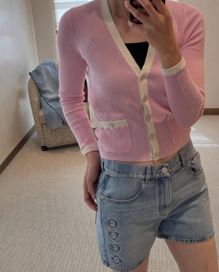 شورت شانيل دينم  شاطئ كوكو بيتش أزرق 2025 Chanel Coco Beach shorts