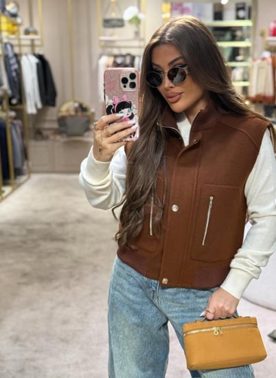 Hermes women Vest 2025 جيليه إيرميز شتوي فاخر
