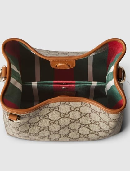 Gucci GG EMBLEM MINI BUCKET BAG حقيبة غوتشي باكت GG EMBLEM صغيرة