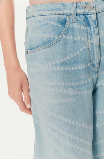 2025 جينز شانيل دينم أزرق CHANEL DENIM BLUE JEANS
