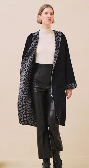 Hermes winter wool long coat معطف إيرميز شتوي صوف طويل بالطو