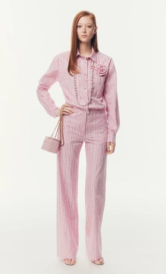CHANEL PINK JUMPSUIT جامبسوت شانيل وردي