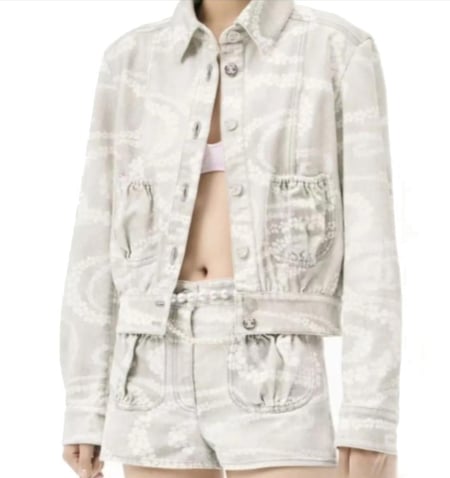 CHANEL COCO BEACH PRINTED DENIM JACKET 2025 جاكيت 25 شانيل دينم بطبعات