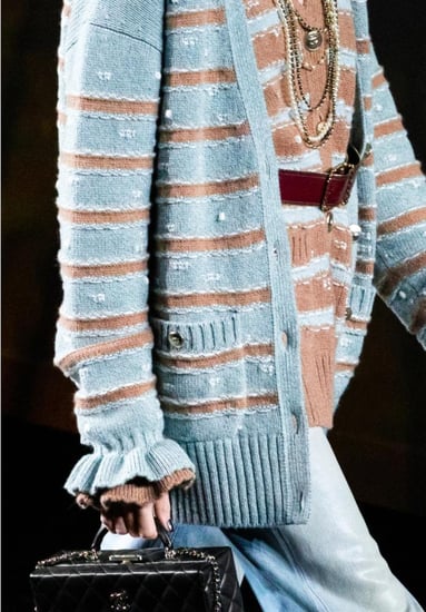 كارديجان 2024 شانيل كشمير أزرق chanel blue chanel cashmere