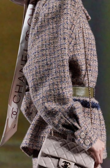 Chanel Brown Pink tweed jacket سترة شانيل جاكيت تويد كشمير بني وردي