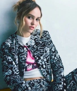 2024 تي شيرت شانيل قطن بناتي