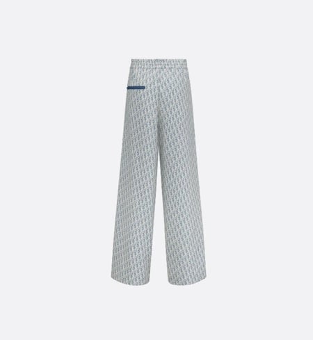 بنطلون ديور ديوريڤيرا  أزرق  DIOR Dioriviera jacquard blue pants