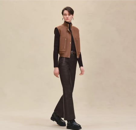 Hermes women Vest 2025 جيليه إيرميز شتوي فاخر